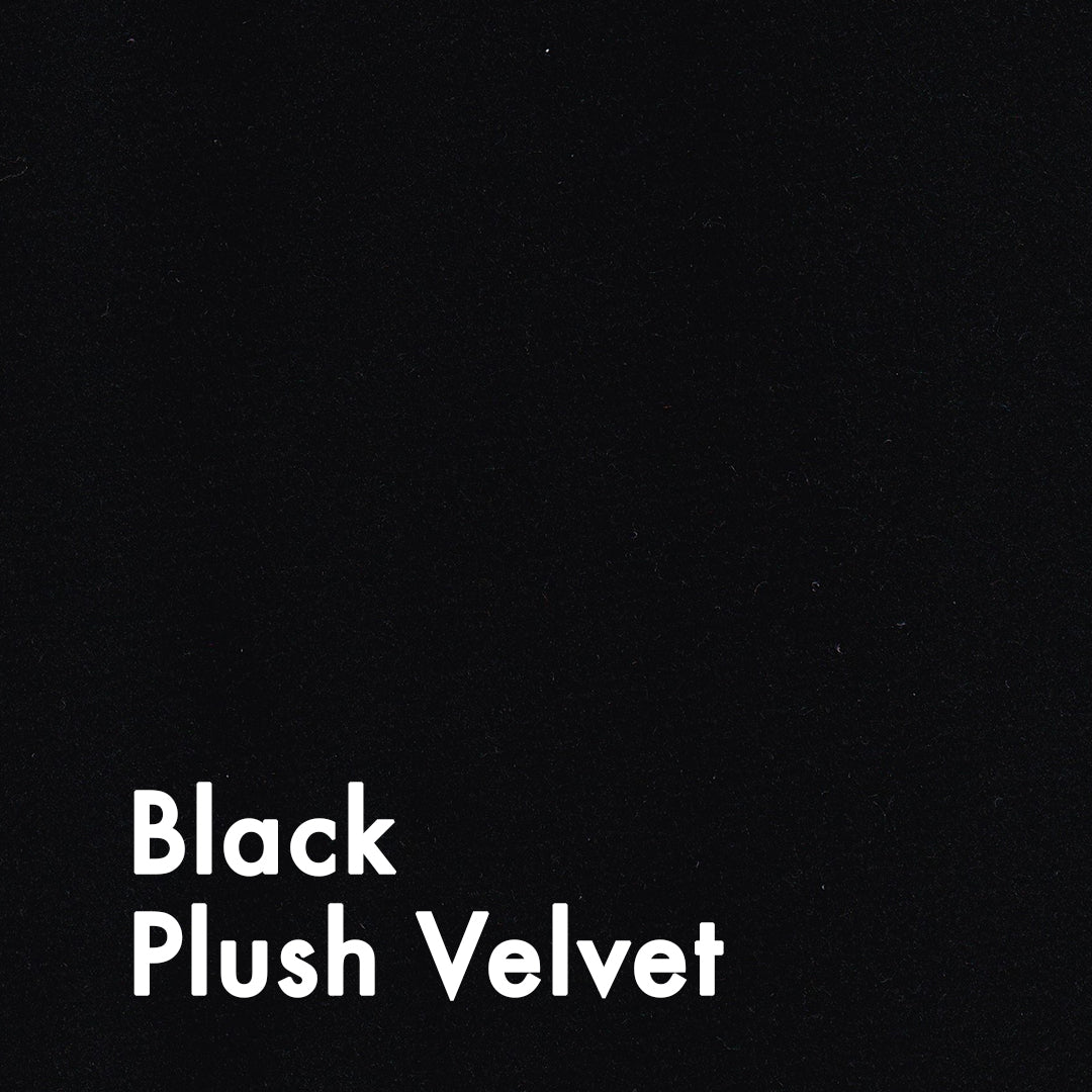 Black Plush Velvet