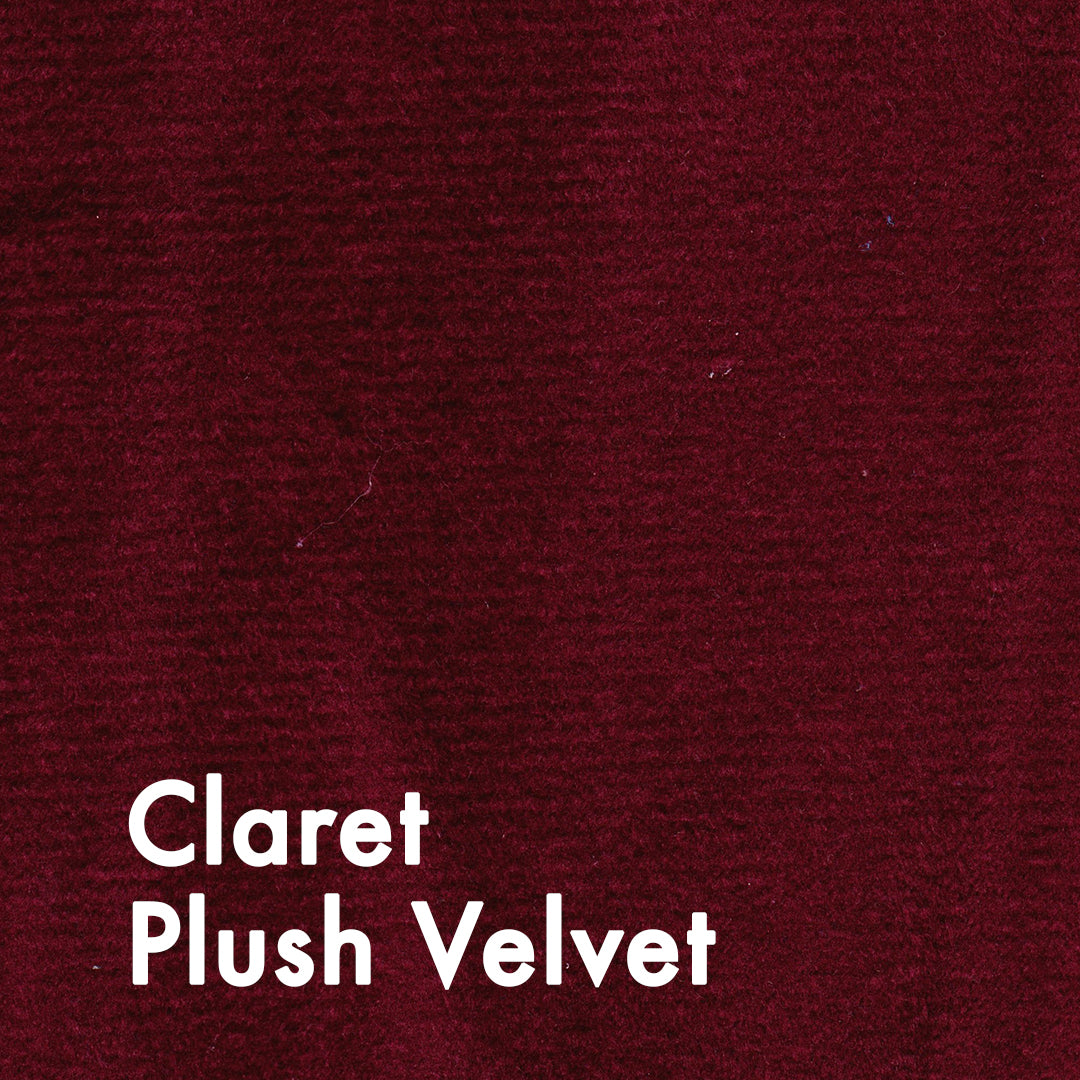 Claret Plush Velvet